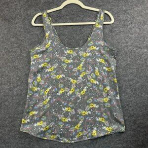 Intimately Free People Floral Tank‎ Top Womens Small Flowy Oversized Prairiecore